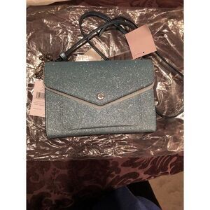 NWT Kate Spade Glitter Flap Crossbody